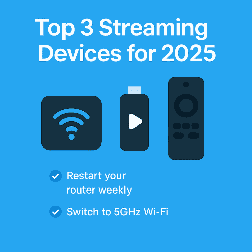 Top 3 Streaming Devices